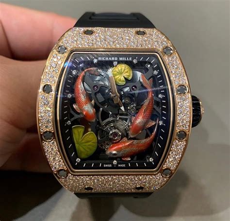 richard mille koi fish watch|richard mille koi watch value.